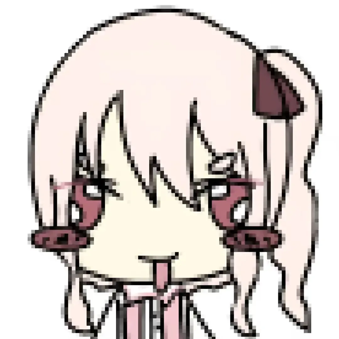 mizuki with her tongue out